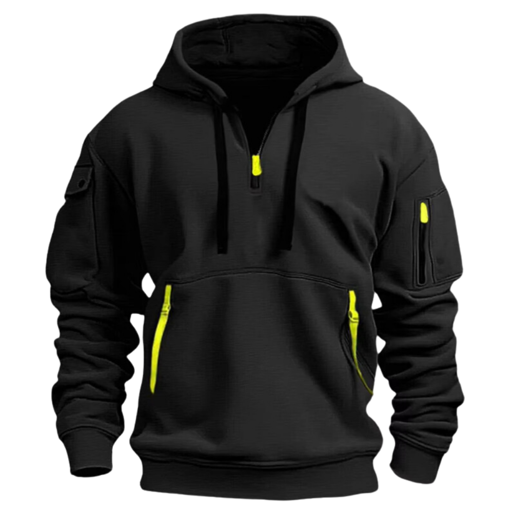 Søren™ | Hoodie med Sidelommer – Varm og Komfortabel