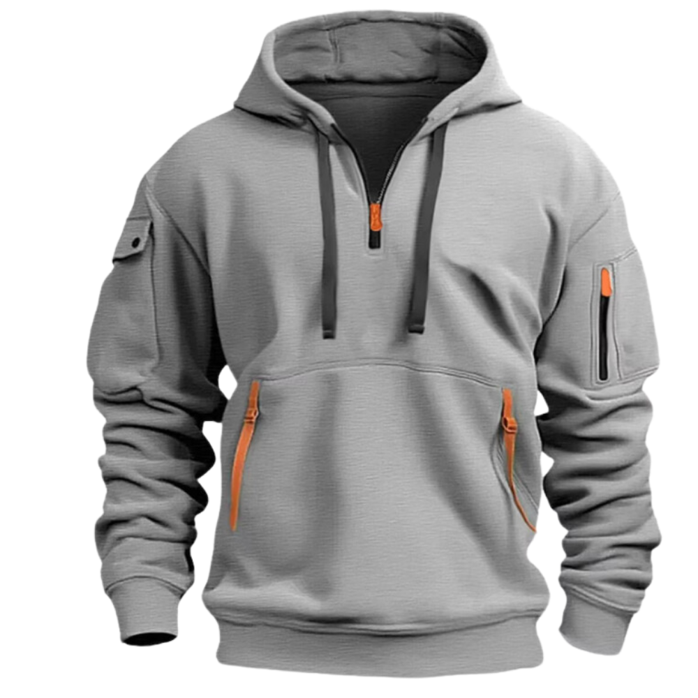 Søren™ | Hoodie med Sidelommer – Varm og Komfortabel