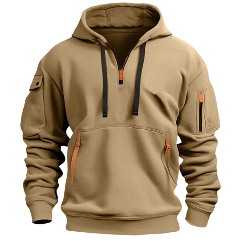Søren™ | Hoodie med Sidelommer – Varm og Komfortabel