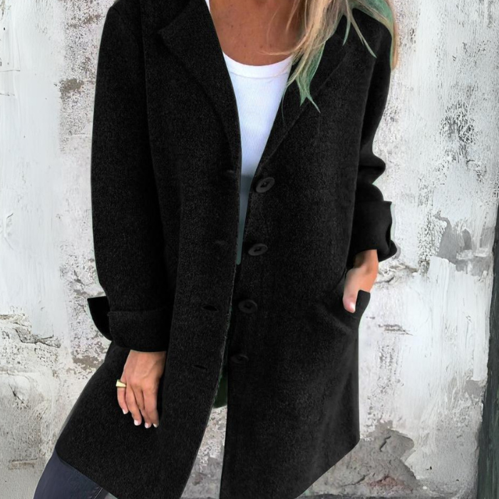 Bente - Casual Spring Long Coat