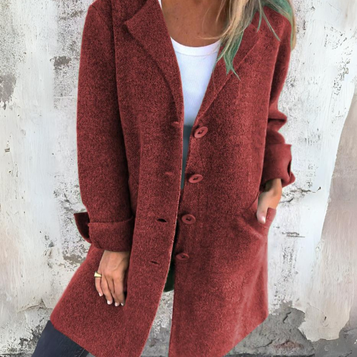 Bente - Casual Spring Long Coat