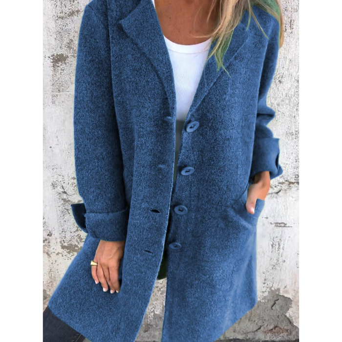 Bente - Casual Spring Long Coat