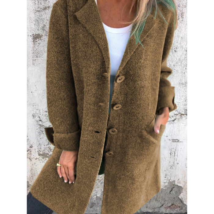 Bente - Casual Spring Long Coat