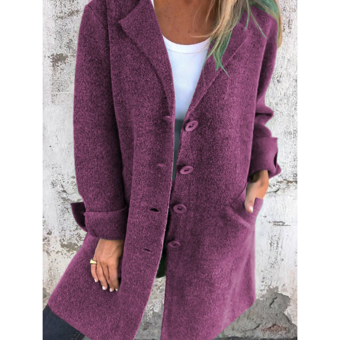 Bente - Casual Spring Long Coat