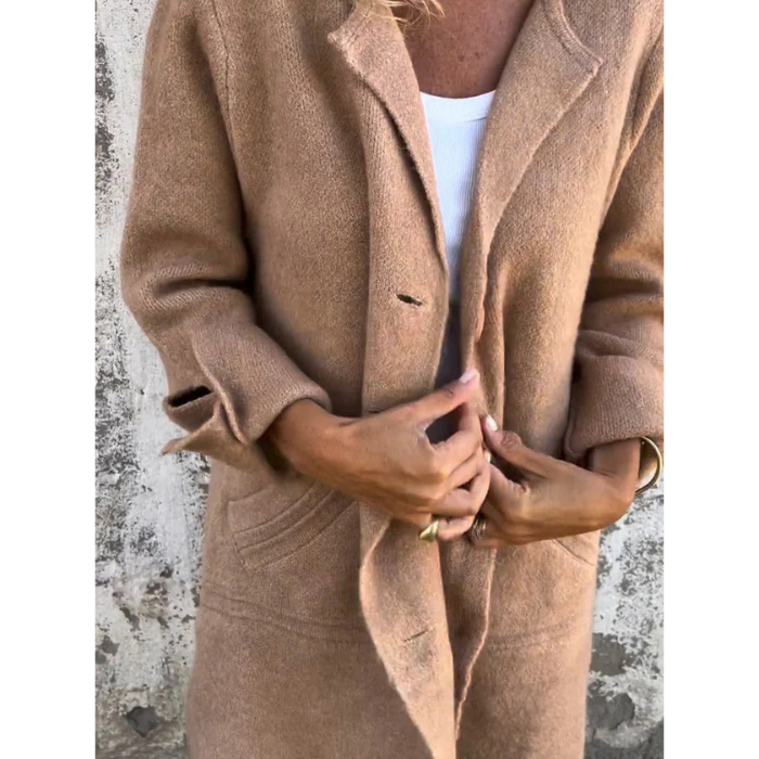 Bente - Casual Spring Long Coat