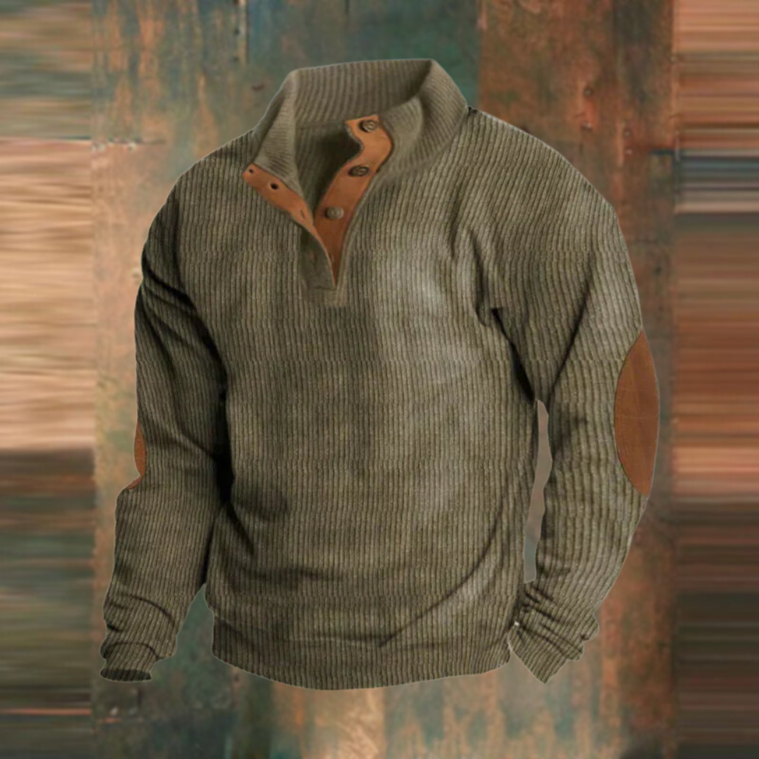 Thomas™ | Stilfuld Ribbet Pullover