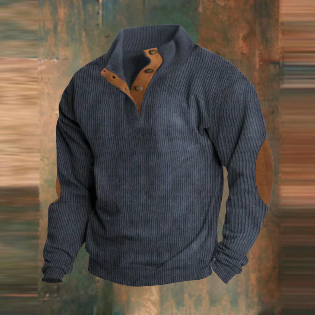 Thomas™ | Stilfuld Ribbet Pullover
