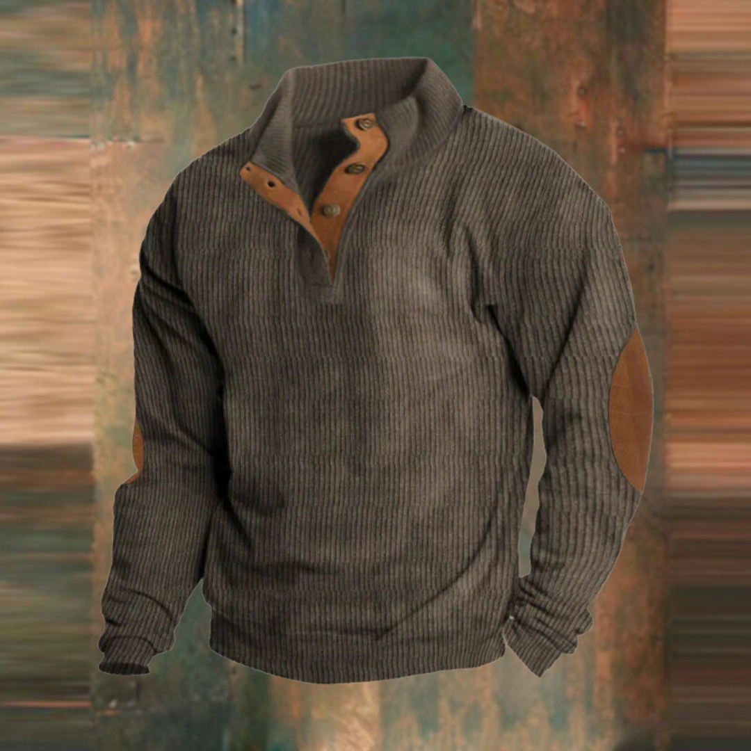Thomas™ | Stilfuld Ribbet Pullover
