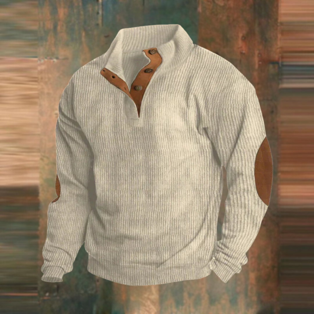 Thomas™ | Stilfuld Ribbet Pullover