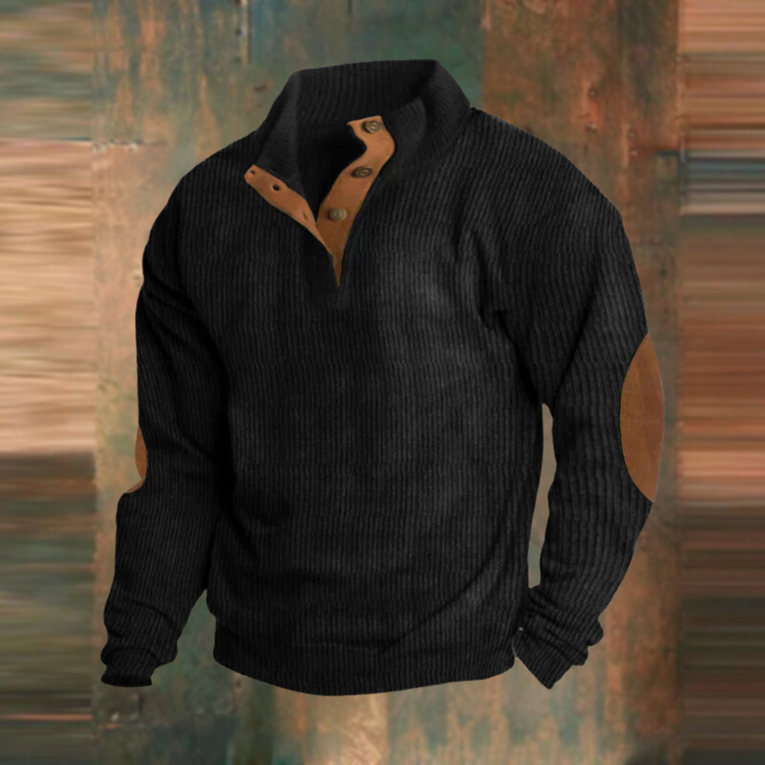 Thomas™ | Stilfuld Ribbet Pullover