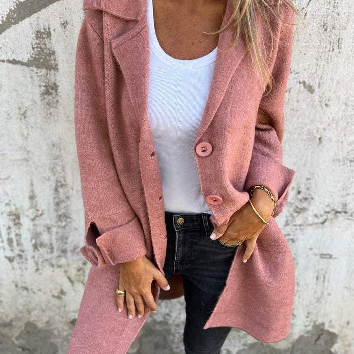 Bente - Casual Spring Long Coat